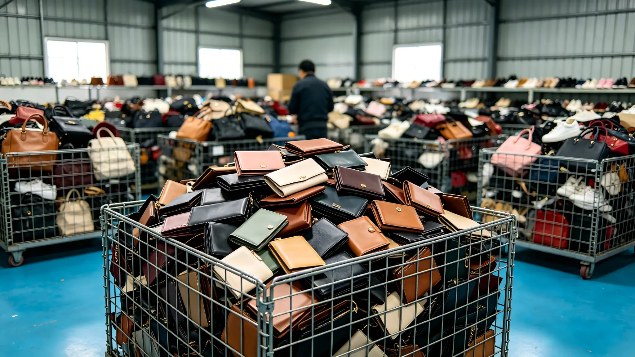 Used Wallets & Clutches Wholesale Bale